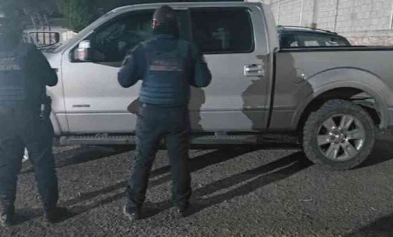 Operativo interinstitucional en Tecamachalco logra la recuperación de camioneta robada