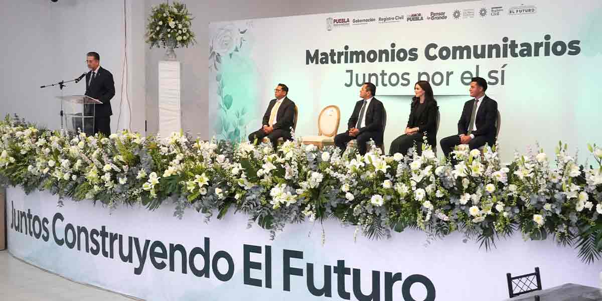 JUAN MANUEL ALONSO ENCABEZÓ JORNADA DE MATRIMONIOS GRATUITOS: JUNTOS POR EL SÍ