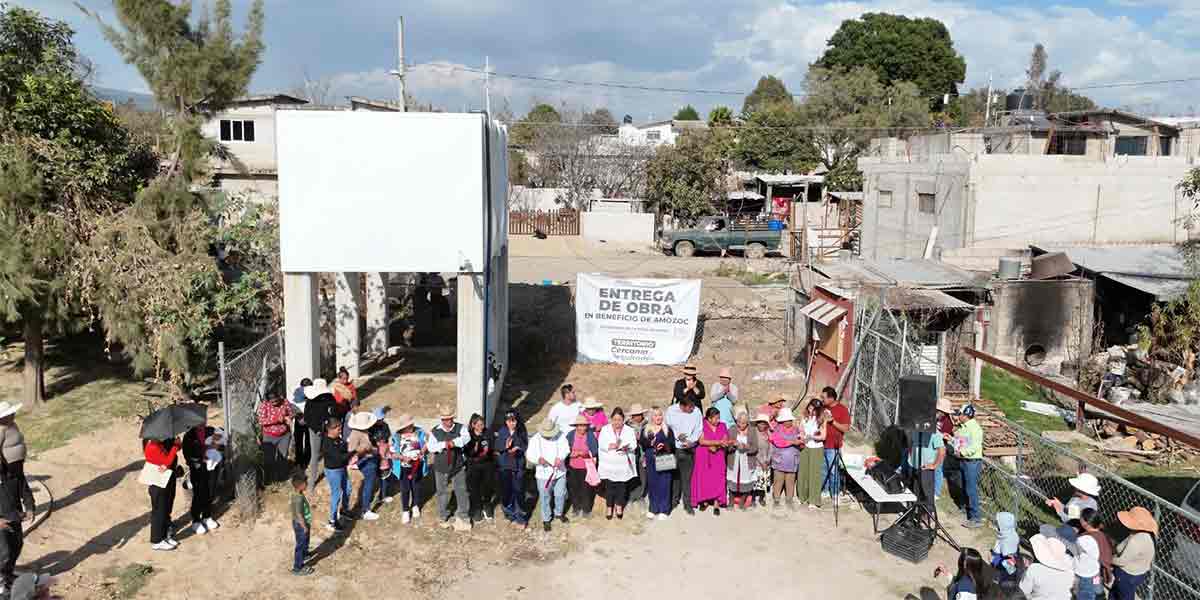 Severiano de la Rosa realiza obras para agilizar la dotación de agua potable en la Ex Hacienda Concepción Capulac
