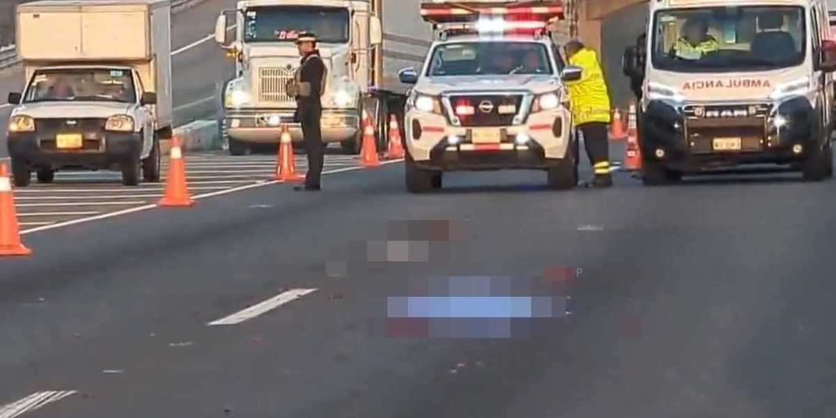 Muere hombre atropellado en autopista a Orizaba