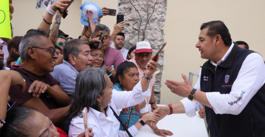 Armenta inicia en Tehuacán con la atención en territorio de su gabinete; reafirma cercanía directa con la población.