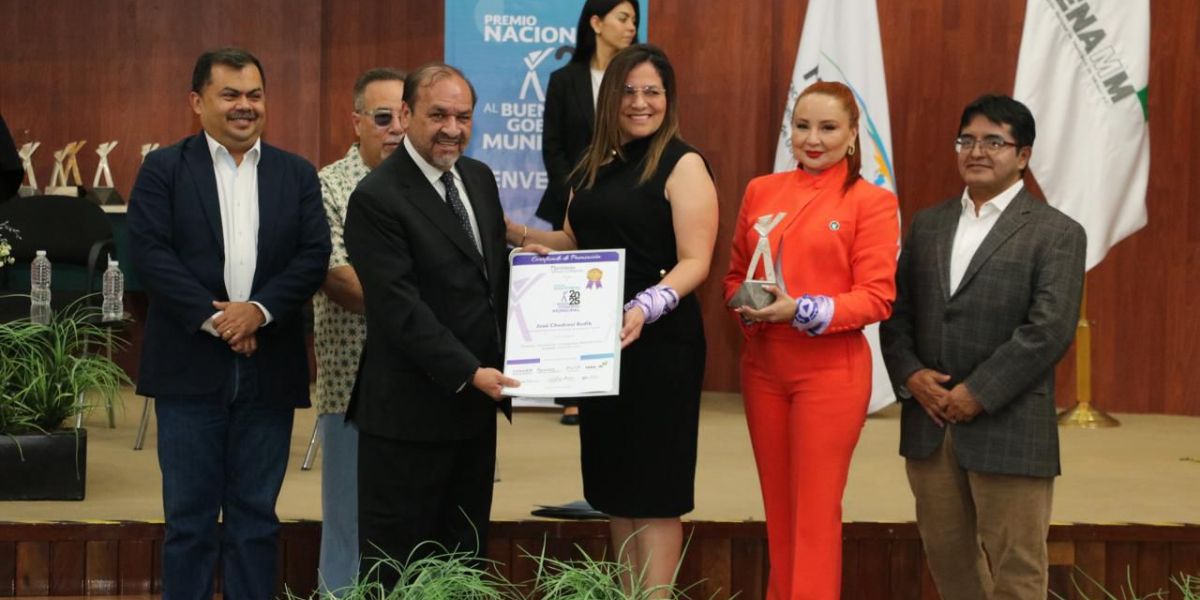 Gobierno de Pepe Chedraui obtiene Premio Nacional del INAP por resiliencia municipal