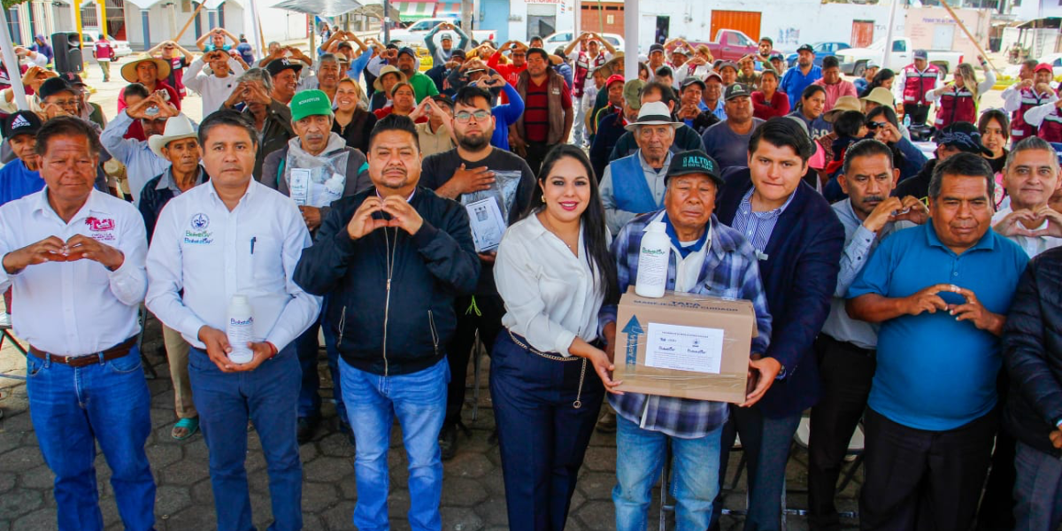Impulsa Tonantzin Fernández el programa “Sembrando el Futuro” en beneficio del campo