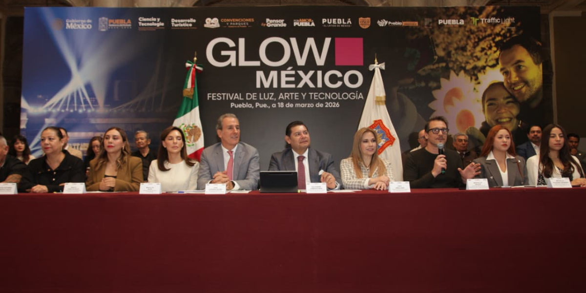 Presentan Alejandro Armenta y Pepe Chedraui Festival Glow México 2026