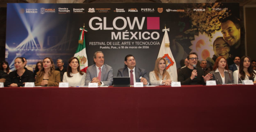 PUEBLA REFERENTE INTERNACIONAL EN INNOVACIÓN Y CULTURA CON FESTIVAL GLOW MÉXICO