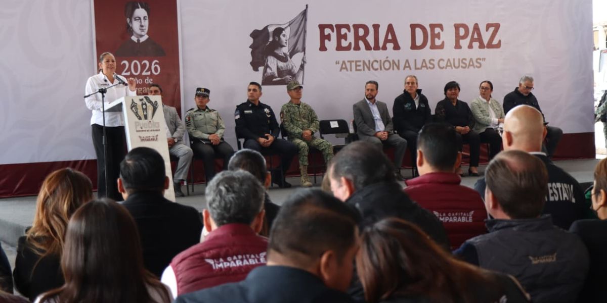 “Feria de Paz en Totimehuacán” acercar servicios y fortalecer el tejido social