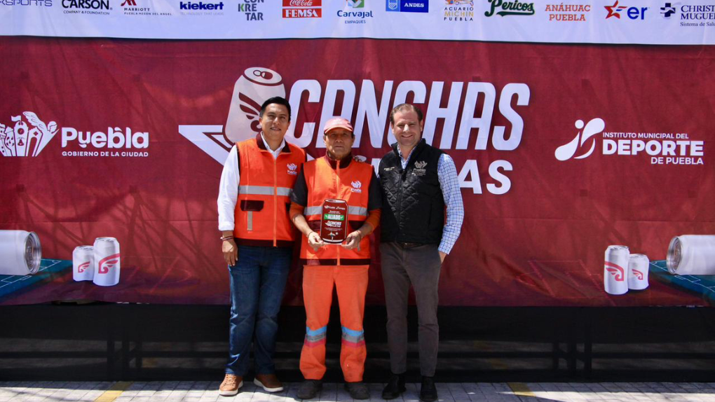 Se suma OOSL al programa Canchas por Latas con donación de 50 mil piezas