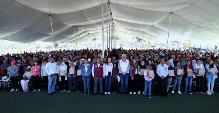 MariElise Budib entrega más de 4 mil despensas del programa “Alimentación Imparable” en La Resurrección