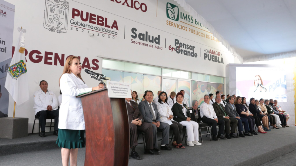 Invierten más de 56 MDP en Hospital de la Niñez Poblana.
