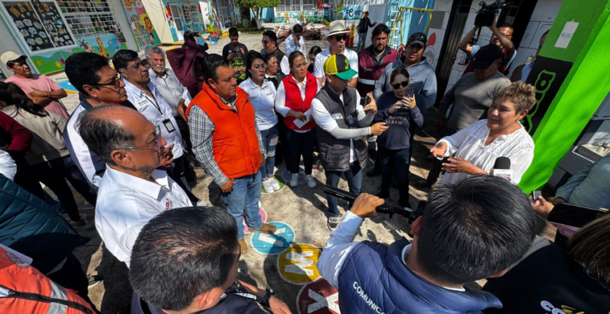 Activan apoyo en Tlacotepec por fuerte granizada