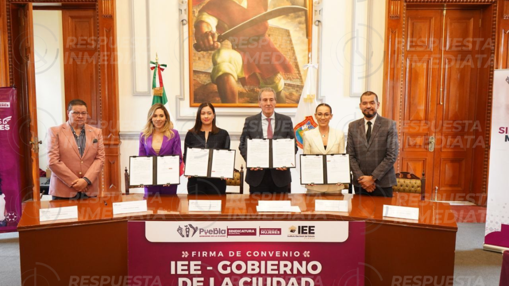 Fortalece Pepe Chedraui coordinación institucional con firma de convenio con IEE