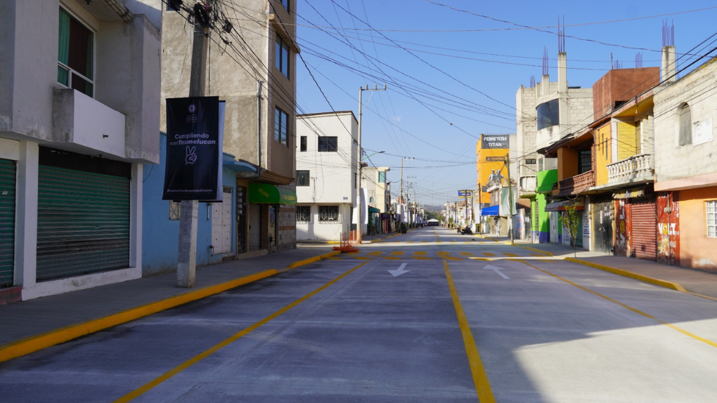 CON MEJORAS A LA INFRAESTRUCTURA PÚBLICA GOBIERNO DE JUAN MANUEL ALONSO TRANSFORMA TEXMELUCAN