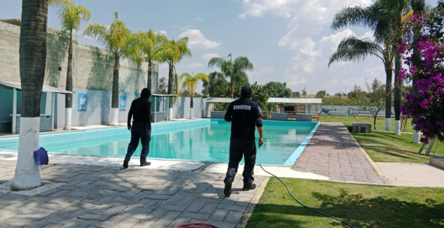 Protección Civil de San Pedro Cholula supervisa balnearios previo a semana santa