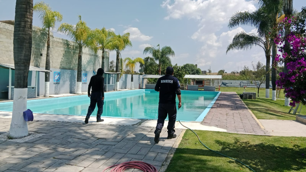 Protección Civil de San Pedro Cholula supervisa balnearios previo a semana santa