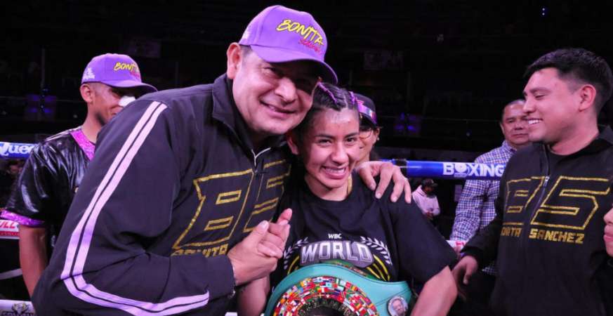 CONQUISTA "LA BONITA" SÁNCHEZ TÍTULO MUNDIAL EN UN AMBIENTE DE FIESTA