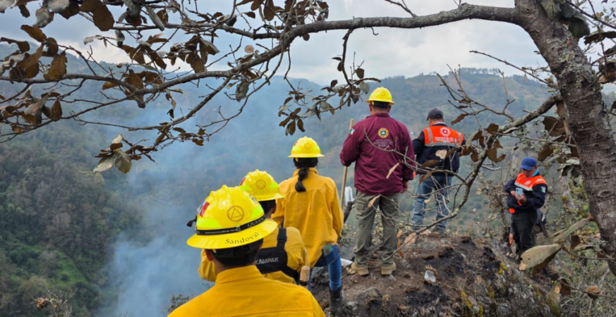 Armenta intensifica combate contra incendios forestales