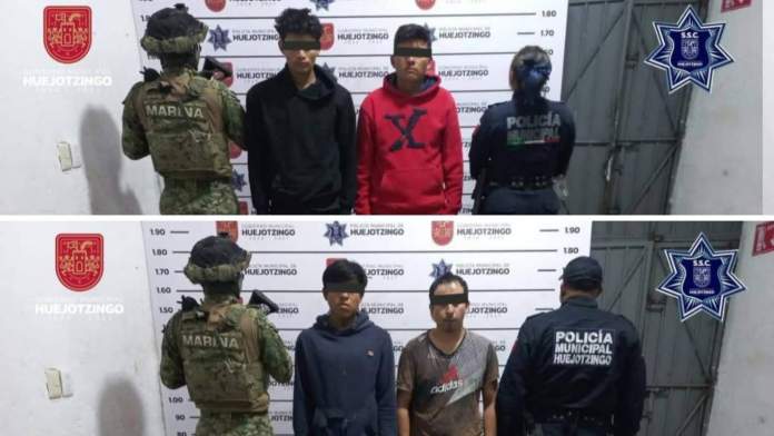 Detienen a dos presuntos responsables de la quema de un OXXO