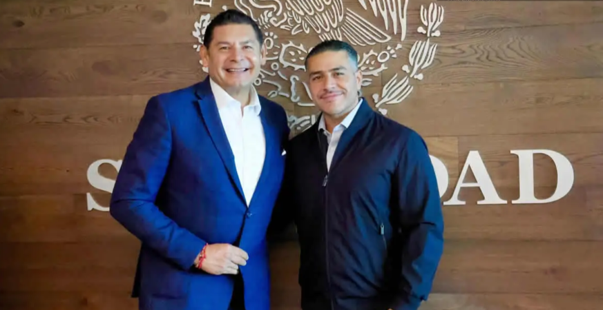 Armenta y Harfuch se reúnen para impulsar estrategias de seguridad en Puebla