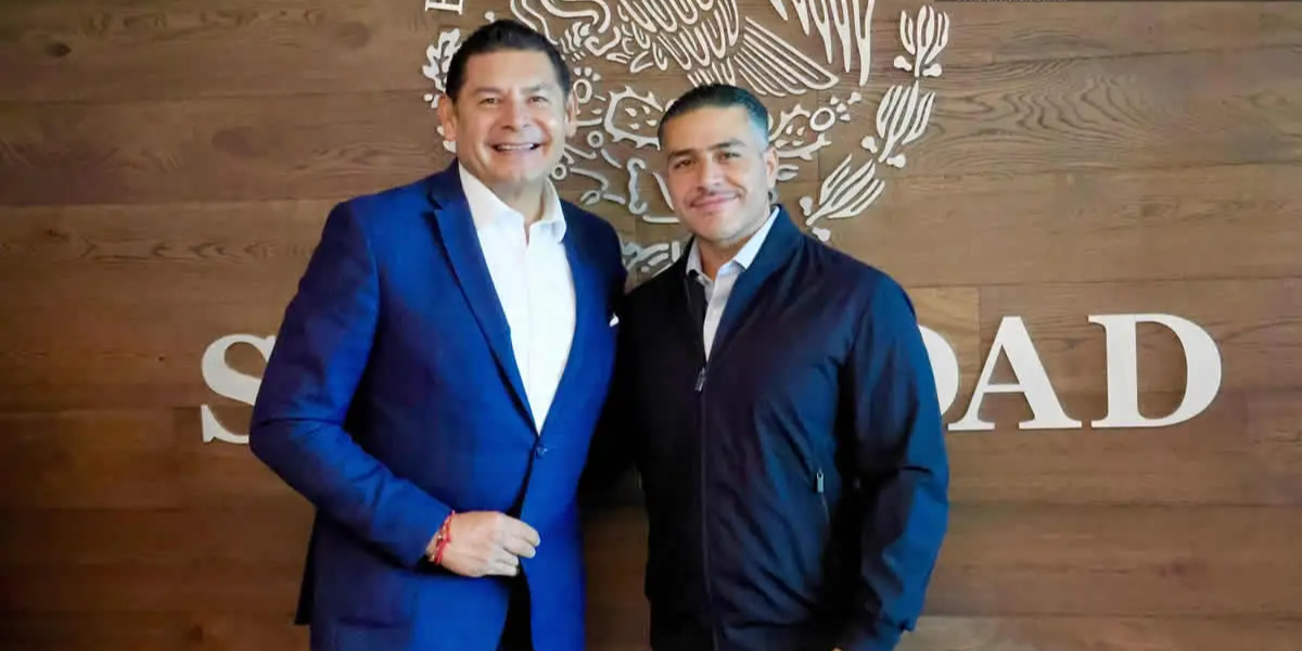 Armenta y Harfuch se reúnen para impulsar estrategias de seguridad en Puebla