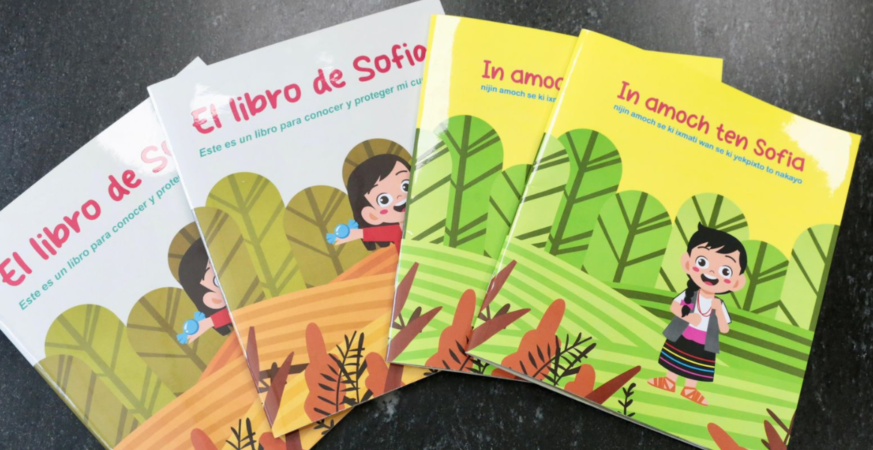 IMPULSAN GOBIERNO ESTATAL Y DERECHOS HUMANOS "EL LIBRO DE SOFÍA" PARA LA NIÑEZ INDÍGENA