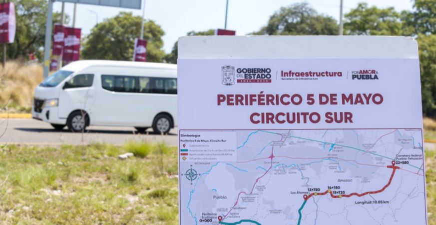 PERIFÉRICO 5 DE MAYO DETONARÁ MOVILIDAD Y DESARROLLO DE PUEBLA LOS PRÓXIMOS 50 AÑOS