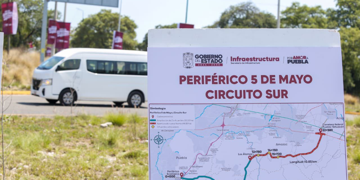 PERIFÉRICO 5 DE MAYO DETONARÁ MOVILIDAD Y DESARROLLO DE PUEBLA LOS PRÓXIMOS 50 AÑOS