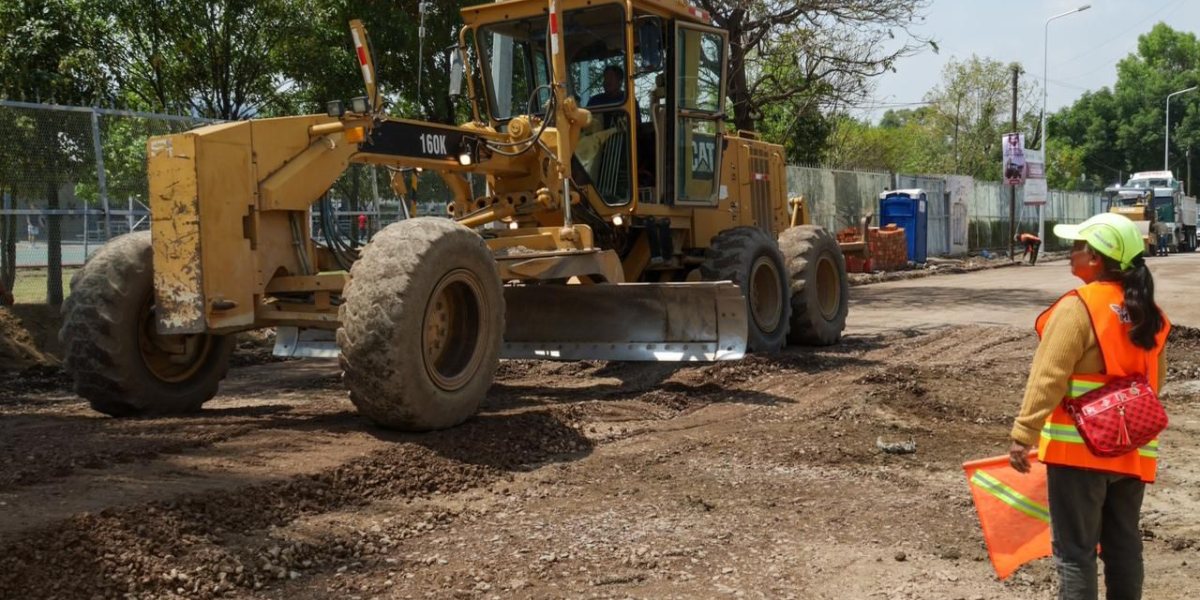 Supervisa Pepe Chedraui rehabilitación vial en San Baltazar Campeche