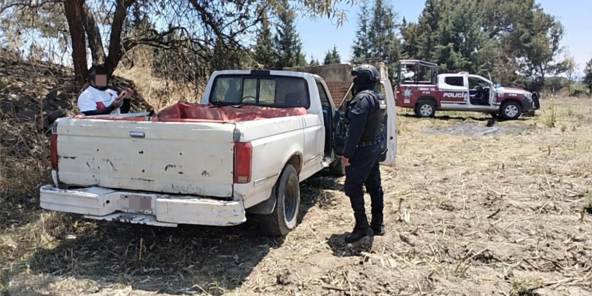 POLICÍA DE TEXMELUCAN LOGRÓ RECUPERAR UN VEHÍCULO REPORTADO COMO ROBADO