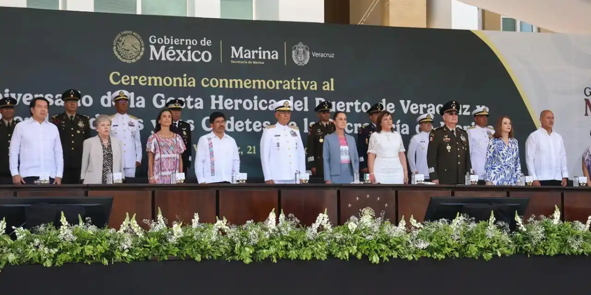 EL AMOR AL PUEBLO VENCE AL ENTREGUISMO Y A LA AMBICIÓN; LA PATRIA SE AMA Y DEFIENDE: PRESIDENTA CLAUDIA SHEINBAUM EN 112 ANIVERSARIO DE LA DEFENSA DEL PUERTO DE VERACRUZ