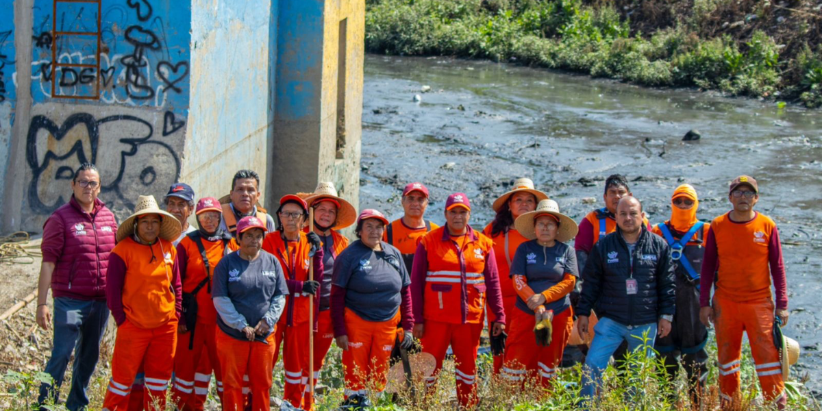 Refuerza gobierno de Pepe Chedraui acciones preventivas en el vaso regulador Puente Negro ante temporada de lluvias