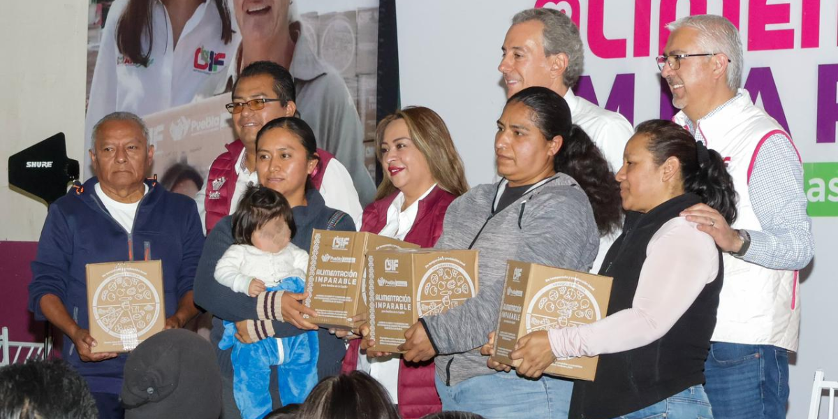 Lleva Pepe Chedraui seguridad alimentaria a habitantes de San Pablo Xochimehuacan