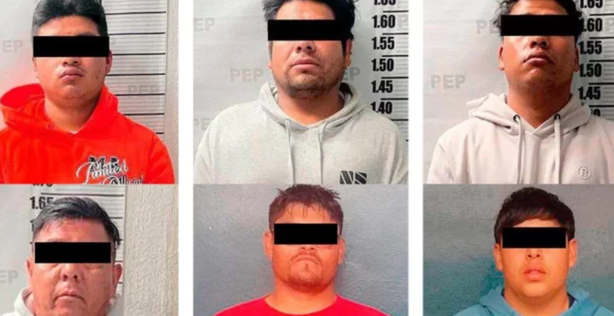 Golpe a la delincuencia en Tecamachalco, detienen a seis hombres con arsenal y autos robados