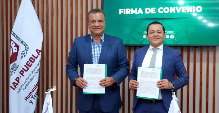 Texmelucan fortalece su gobierno: firman convenio clave con IAP