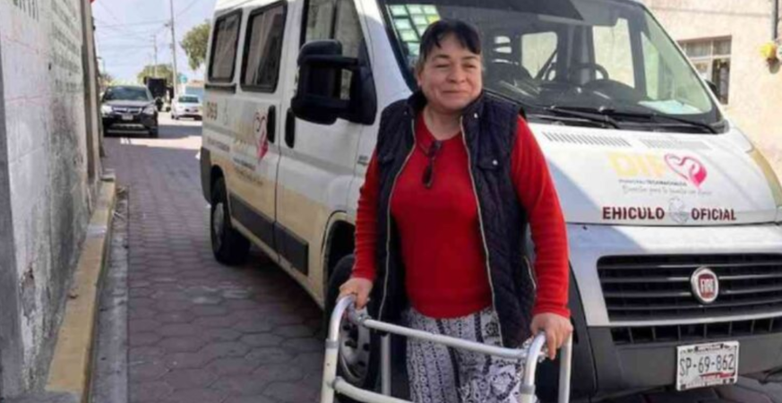SMDIF Tecamachalco mantiene traslados gratuitos permanentes para pacientes en rehabilitación