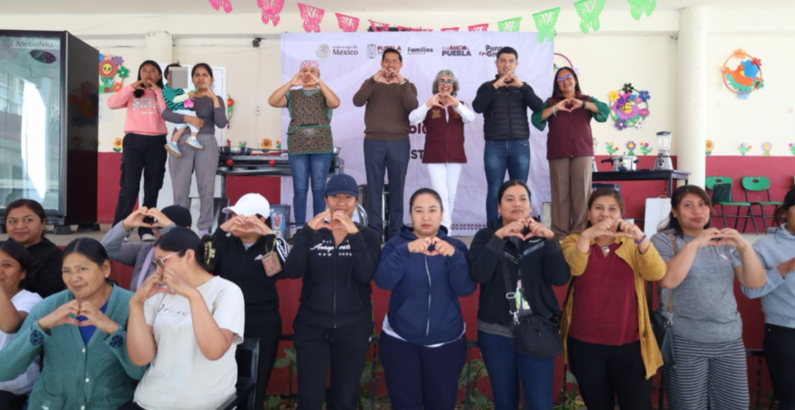 DIF Municipal de San Pedro Cholula fortalece desayunador escolar en San Cristóbal Tepontla