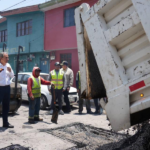 Severiano de la Rosa continúa entregando Obras en beneficio de Amozoc