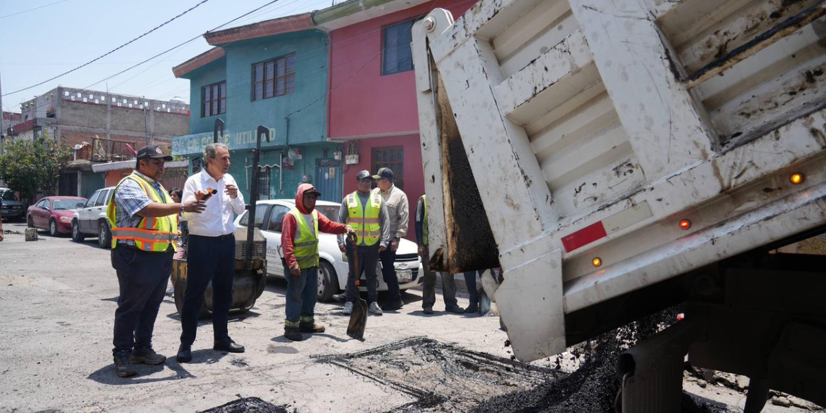 Pepe Chedraui acelera combate al rezago vial con “Bacheando” en la capital poblana