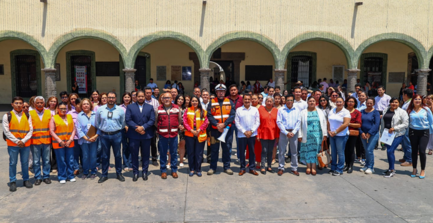 San Pedro Cholula se suma al Primer Simulacro Nacional 2026