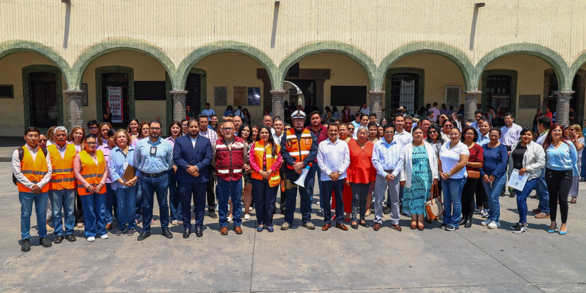 San Pedro Cholula se suma al Primer Simulacro Nacional 2026