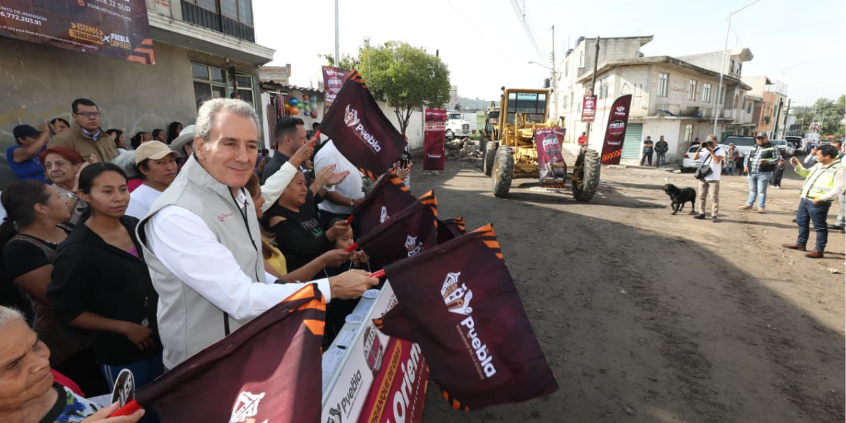 Impulsa Pepe Chedraui obras de pavimentación en la colonia El Salvador