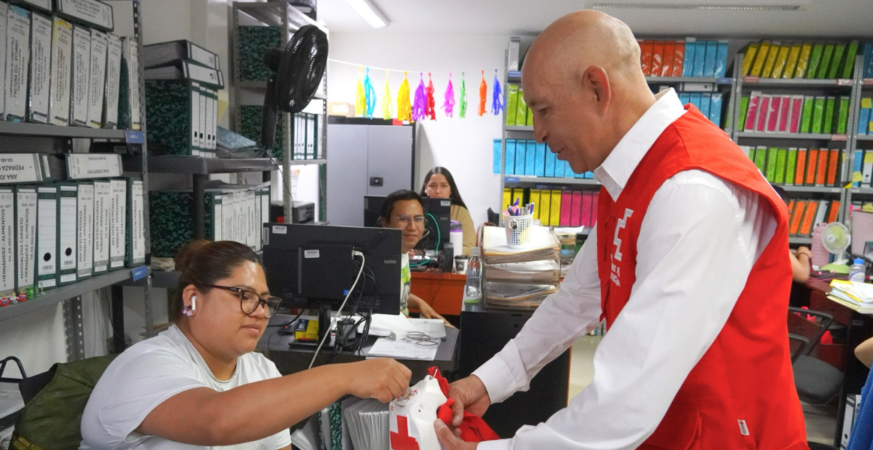 GOBIERNO DE JUAN MANUEL ALONSO SE SUMA A LA COLECTA NACIONAL 2026 DE LA CRUZ ROJA MEXICANA