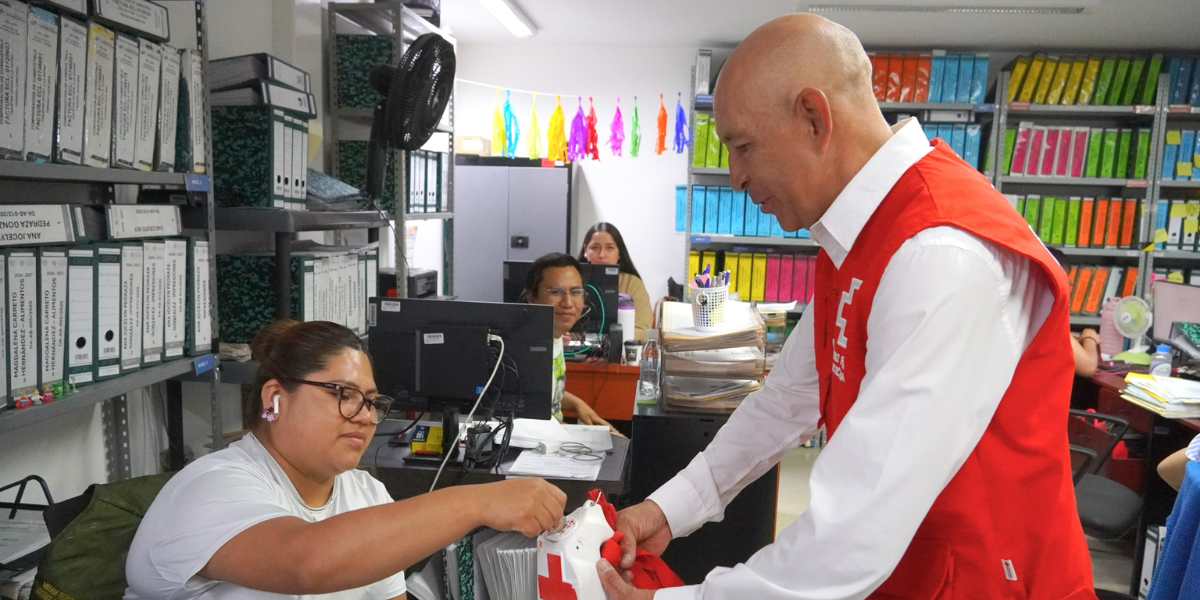 GOBIERNO DE JUAN MANUEL ALONSO SE SUMA A LA COLECTA NACIONAL 2026 DE LA CRUZ ROJA MEXICANA