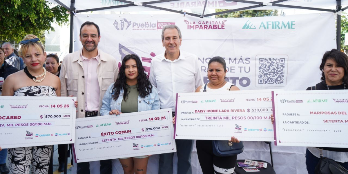 PEPE CHEDRAUI ENTREGA APOYOS DEL “CRÉDITO IMPARABLE”
