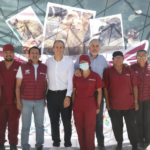 Supervisa Pepe Chedraui intervención del Tren Capitalino de Pavimentación en la colonia Vicente Guerrero