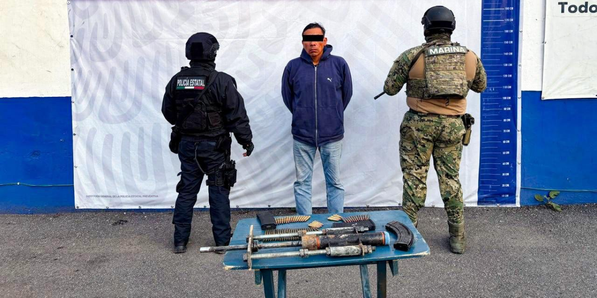 Capturan a un hombre por robo de combustible en Huejotzingo, Puebla: SSP, SEMAR y PEMEX