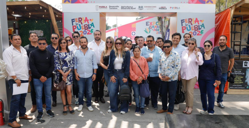 EMPRESARIOS DE CANIRAC, CANAGRAF Y CICEPAC DISFRUTAN DE LA FERIA DE PUEBLA 2026
