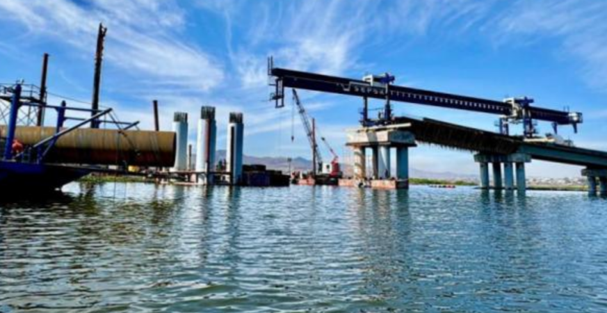 "La Panga" al 98% : puente de la Transformación, a punto de abrir
