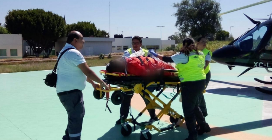 CON AMBULANCIA AÉREA, GOBIERNO GARANTIZA ATENCIÓN ESPECIALIZADA DE UNA JOVEN TRAS COMPLICACIONES POR CESÁREA