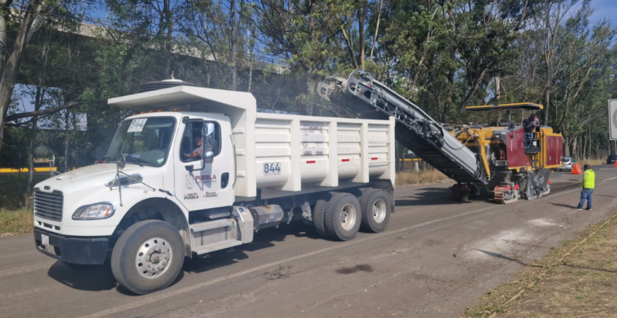 Inicia Gobierno del Estado rehabilitación de la lateral de Autopista México-Puebla