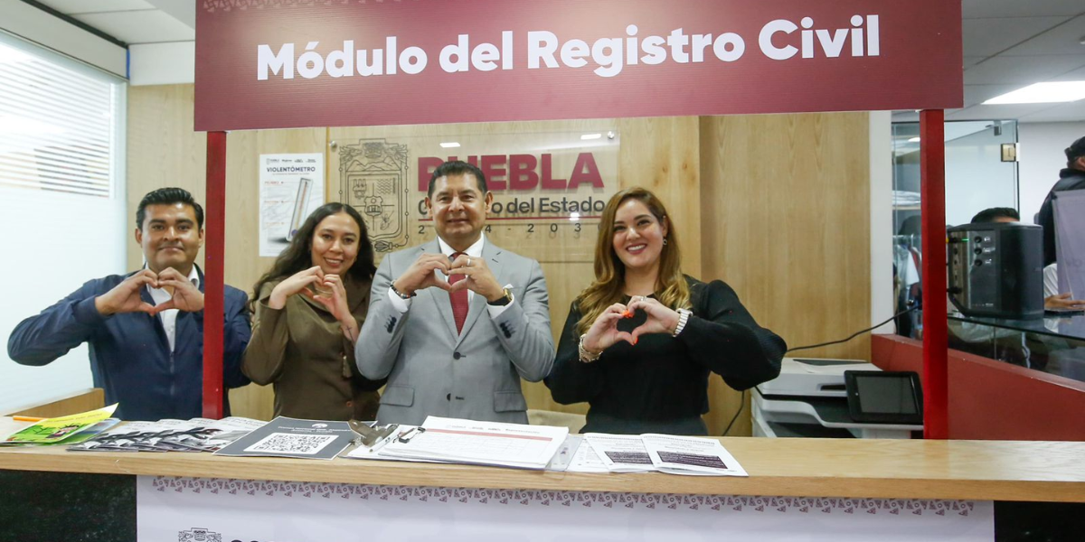 NUEVO MÓDULO DEL REGISTRO CIVIL EN CDMX ACERCA SERVICIOS A POBLANOS
